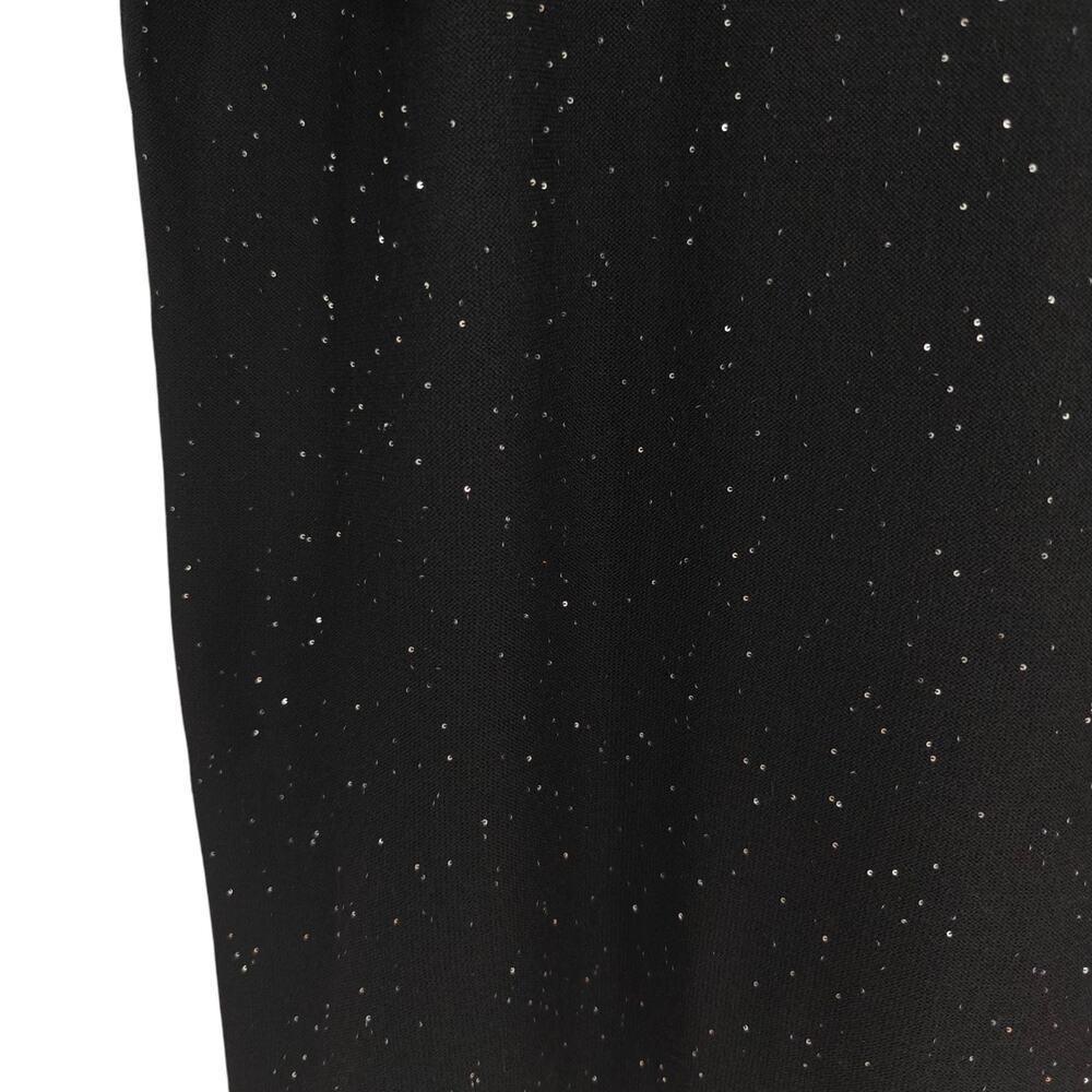 Eileen Fisher Merino Wool Sparkle Sweater Womens Size Large Black Soft Cozy - Picture 4 of 7
